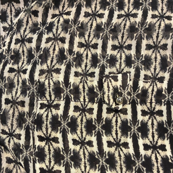 Zara Black and Cream Top - Picture 5 of 5